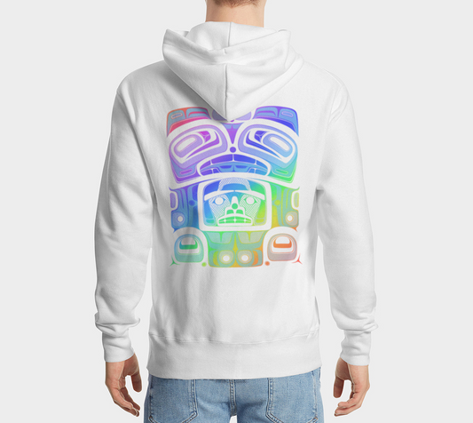 Pullover hoodie-Haida box Fig. 60 ( rainbow)