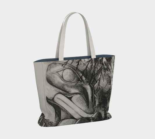 Large Tote Bag - Killer Whale