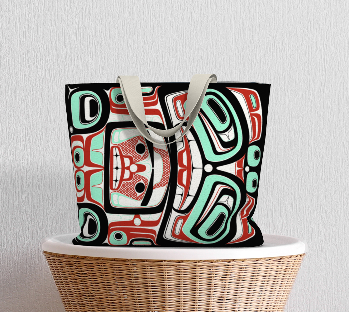 Large tote bag-Haida Box fig.60