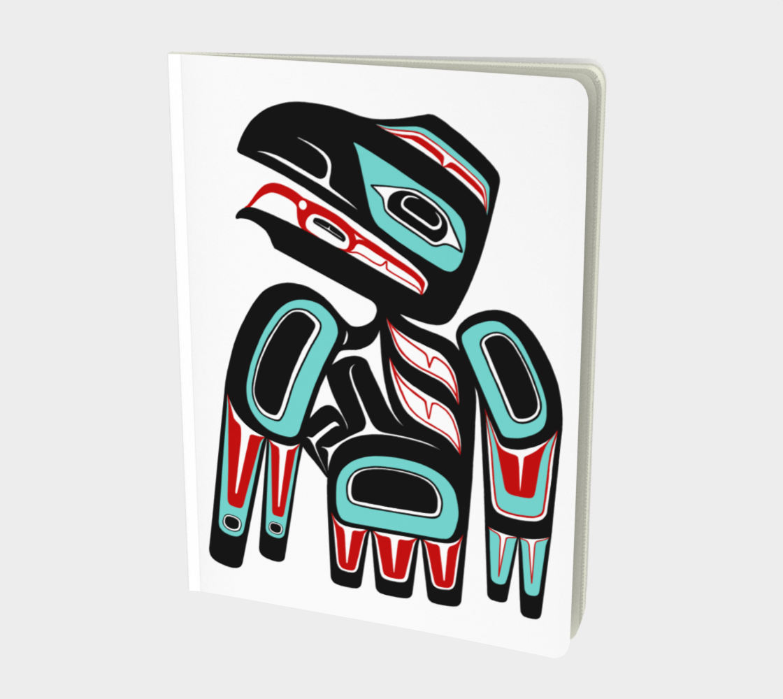 Notebook (LG)- Haida Raven