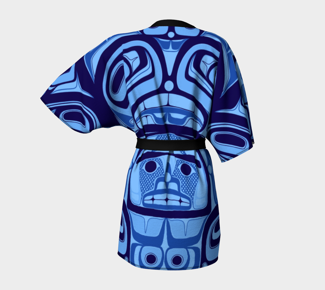 Kimono Robe- Haida Box Fig.60(navy)