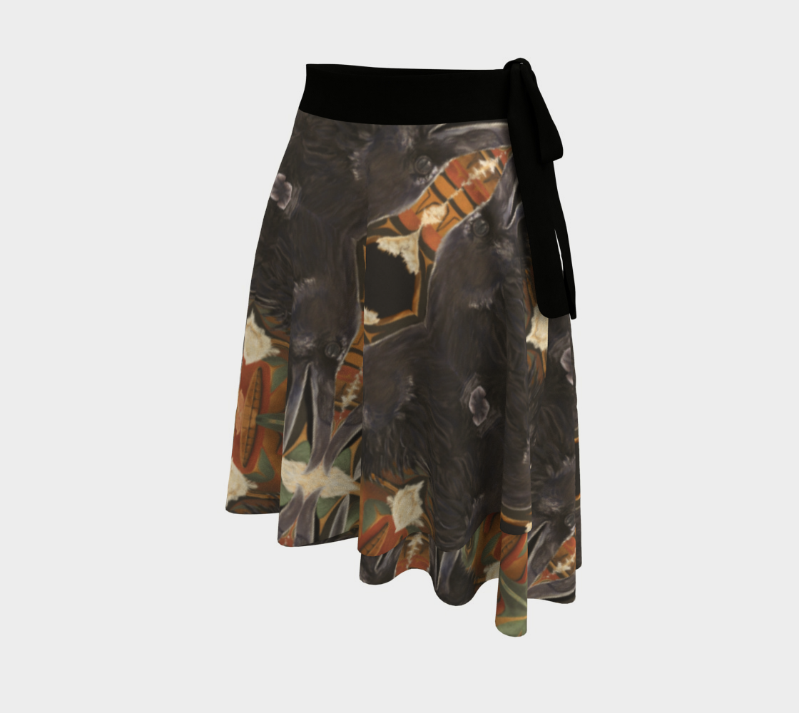 Wrap Skirt - Haida Raven/Edenshaw