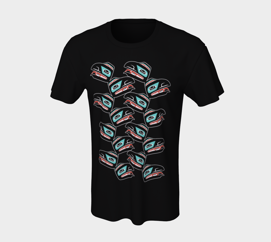 Tee (unisex) - Haida Raven (multifront)