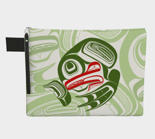 Zipper Carry all - Haida Frog