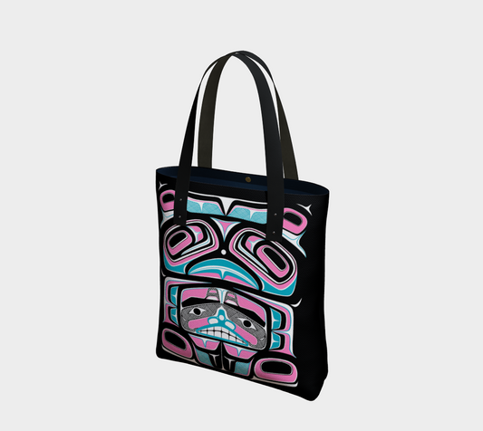 Tote Bag- Haida Box Fig.60  (pink)