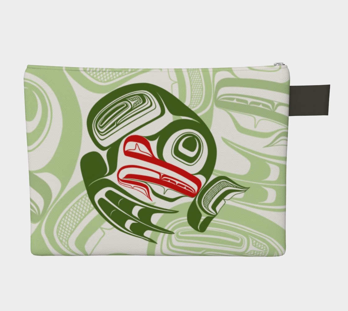 Zipper Carry all - Haida Frog