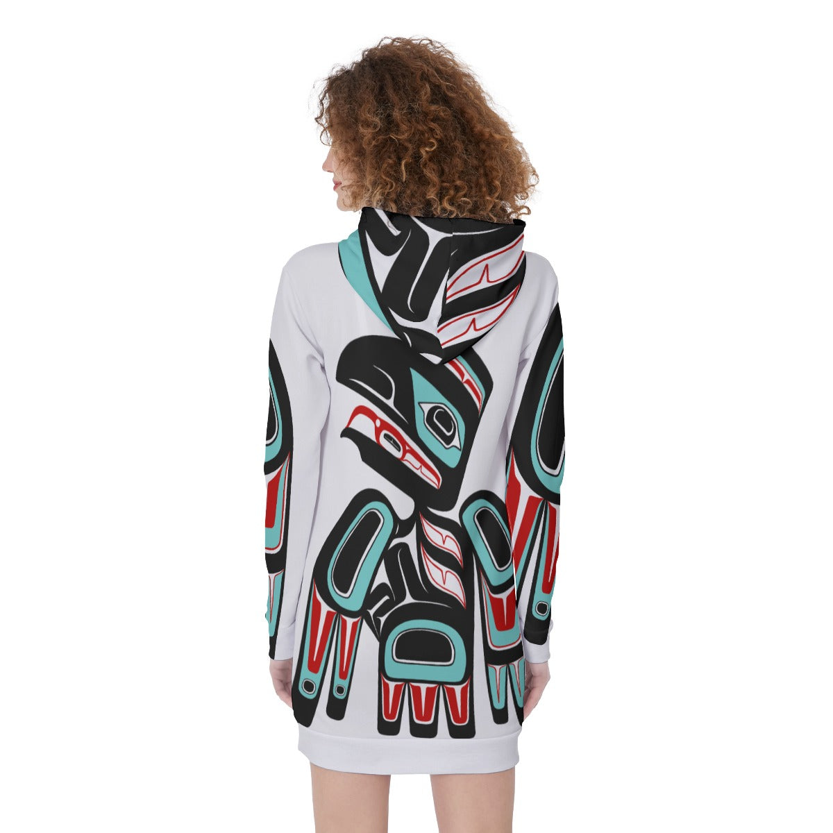 Long Hoodie - Haida Raven