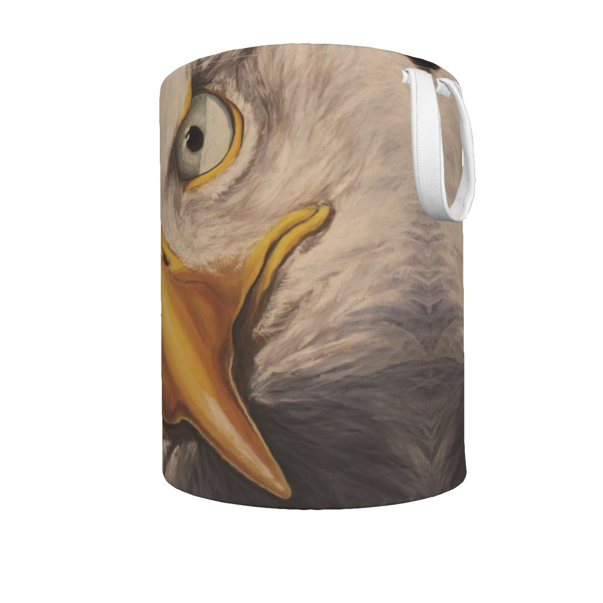 Foldable Laundry Basket - Eagle up close