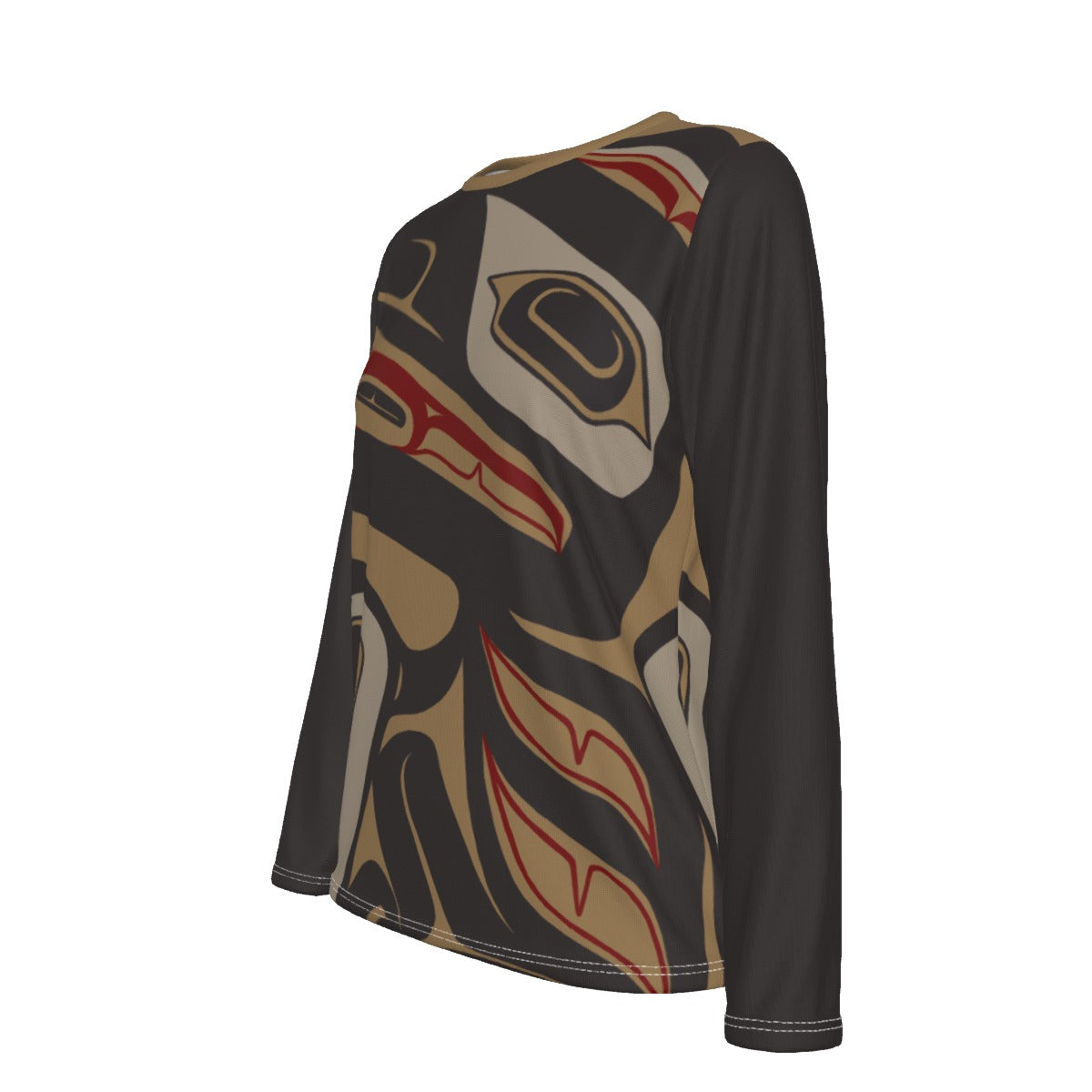 Long Sleeve Tee - Haida Raven