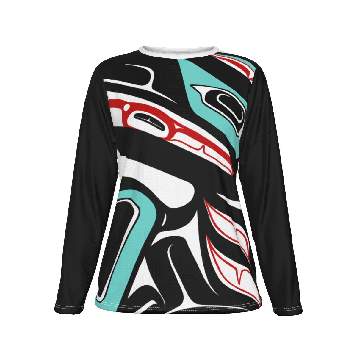 Long Sleeve Tee - Haida Raven