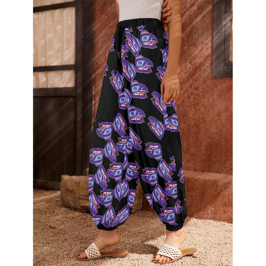 Carrot Pants - Haida Raven Head (Purple)