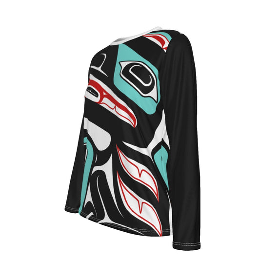 Long Sleeve Tee - Haida Raven