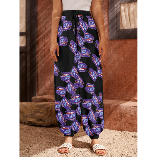 Carrot Pants - Haida Raven Head (Purple)