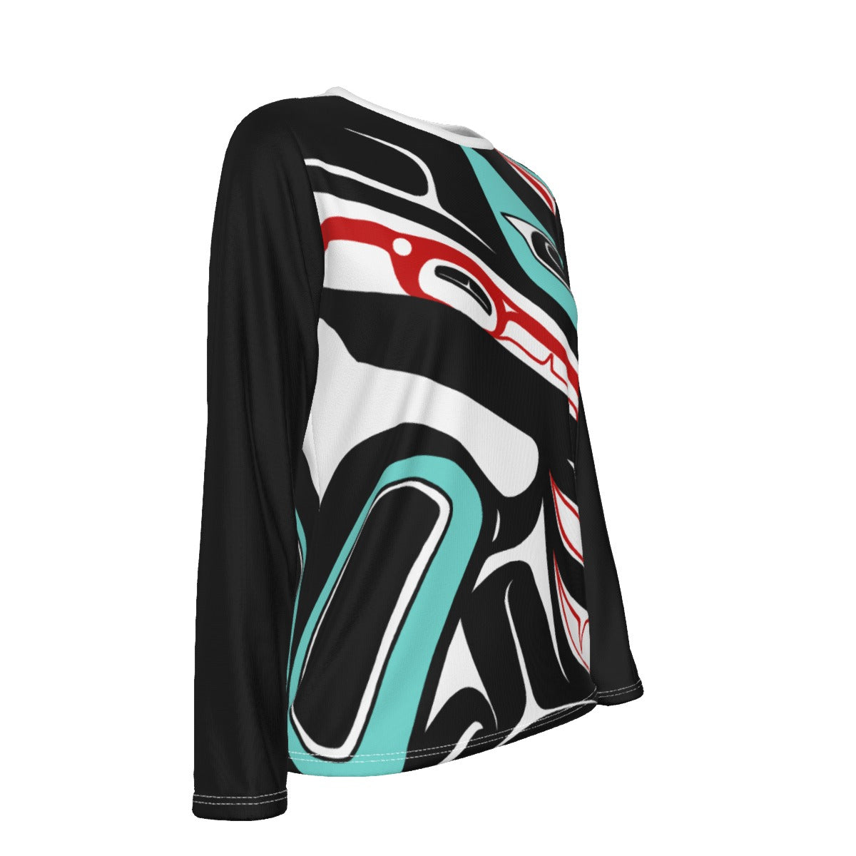 Long Sleeve Tee - Haida Raven