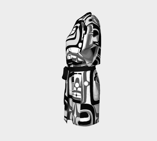 Kimono Robe-Haida Box fig.60 (b/w)