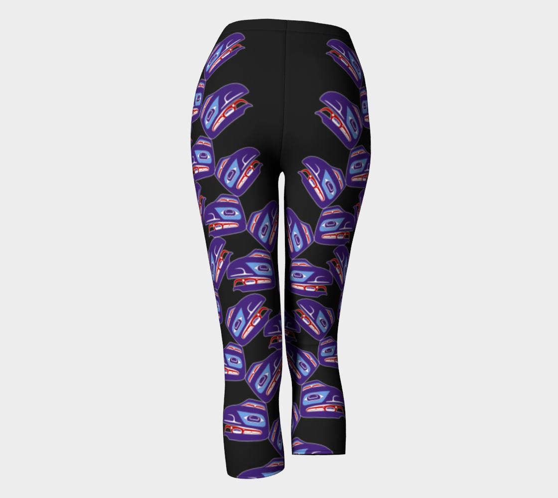 Capris - Haida Raven Head(PURPLE)