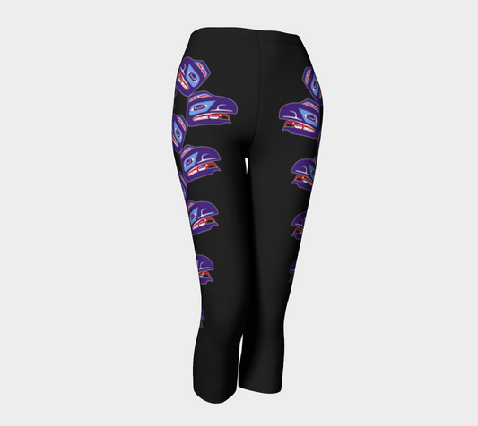 Capris - Haida Raven Head(PURPLE)