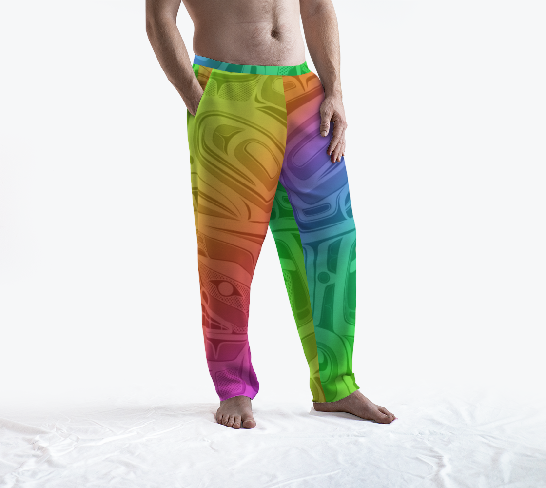 Lounge pants - Haida box fig.60 (rainbow)