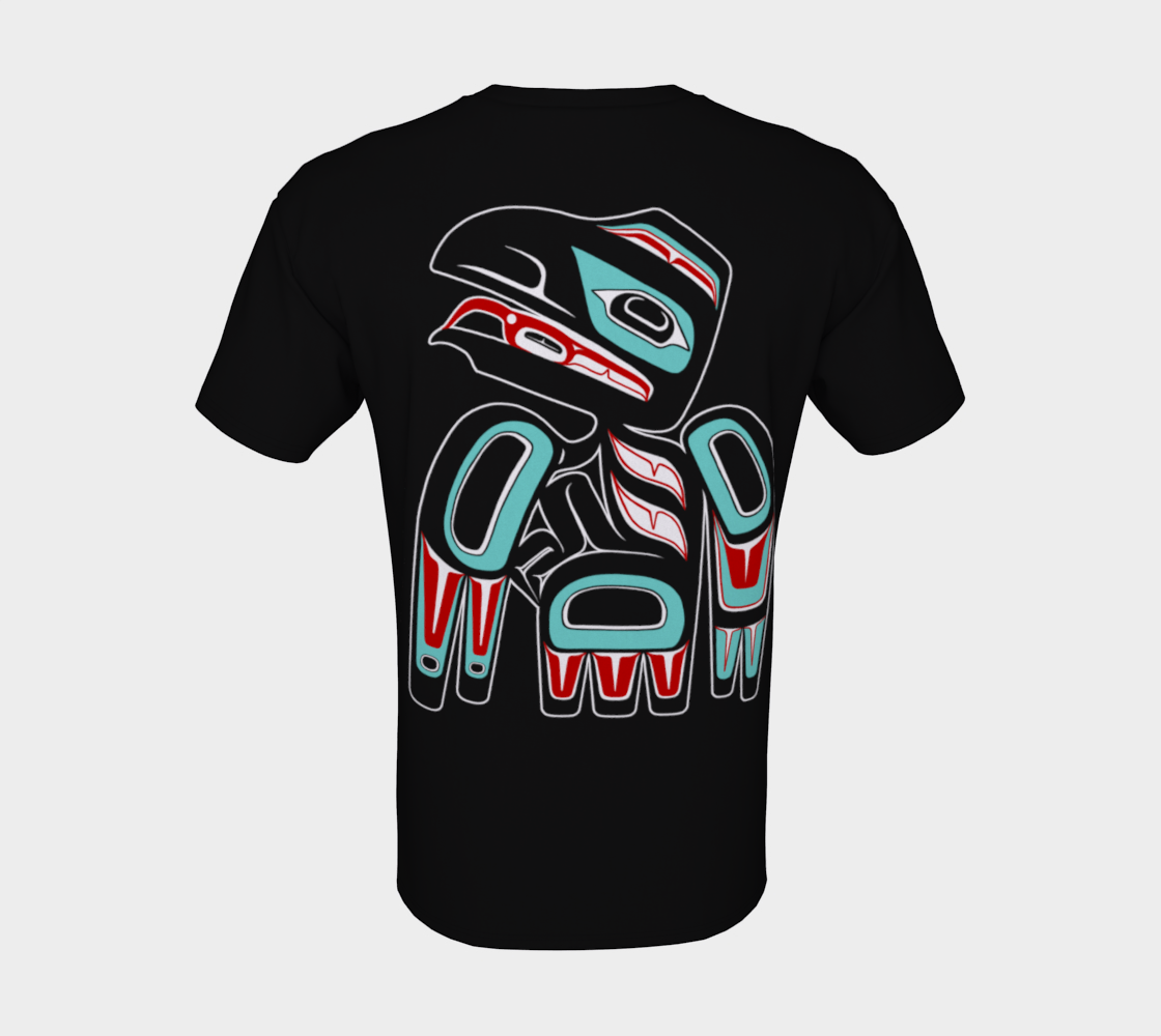 Tee (unisex) - Haida Raven (multifront)