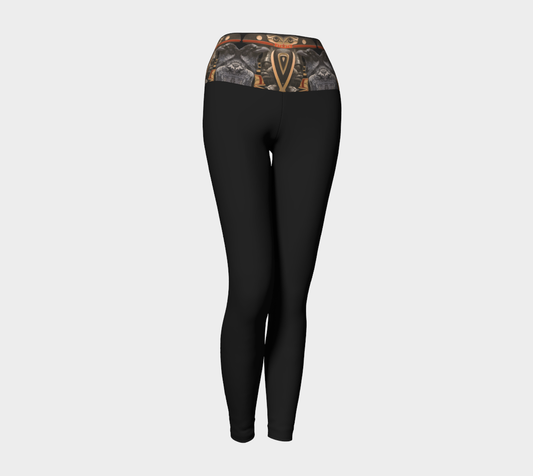 Yoga Leggings - Raven/Hart