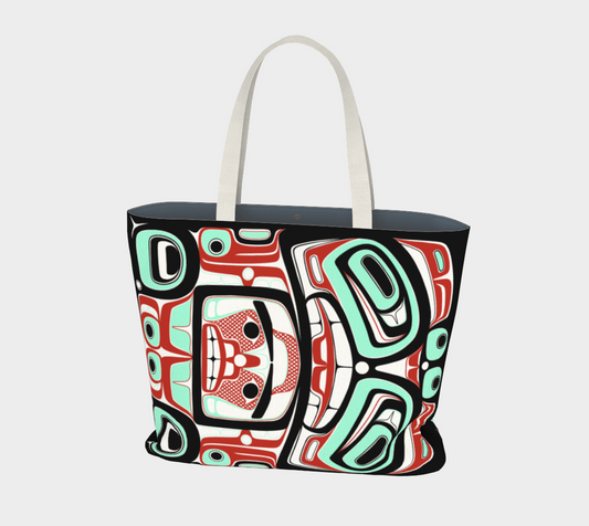 Large tote bag-Haida Box fig.60