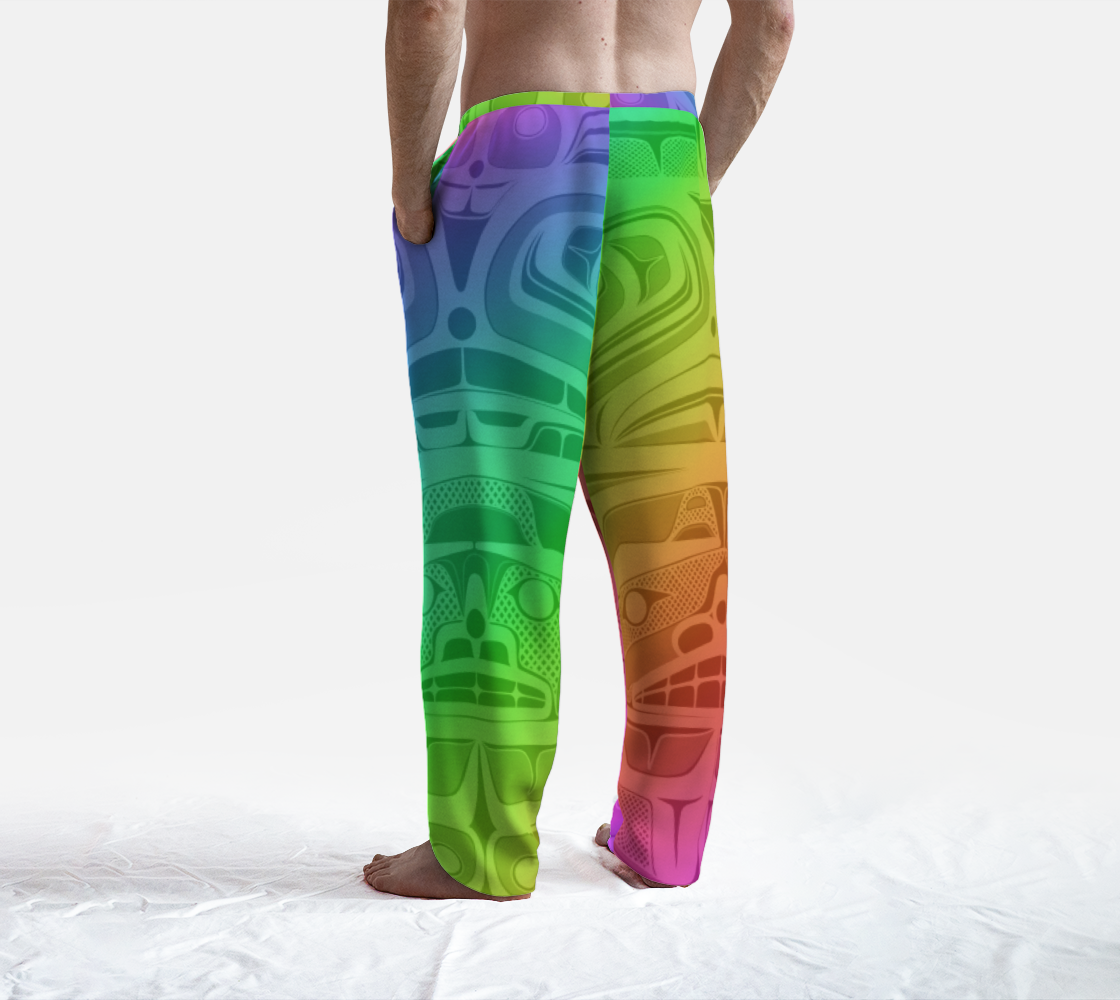 Lounge pants - Haida box fig.60 (rainbow)