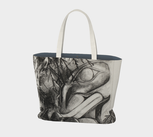 Large Tote Bag - Killer Whale