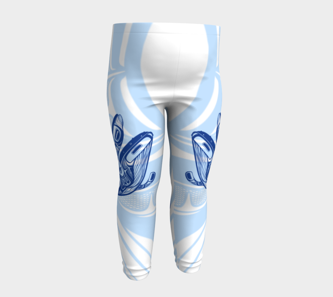 Baby Leggings - Haida Humpback Whales