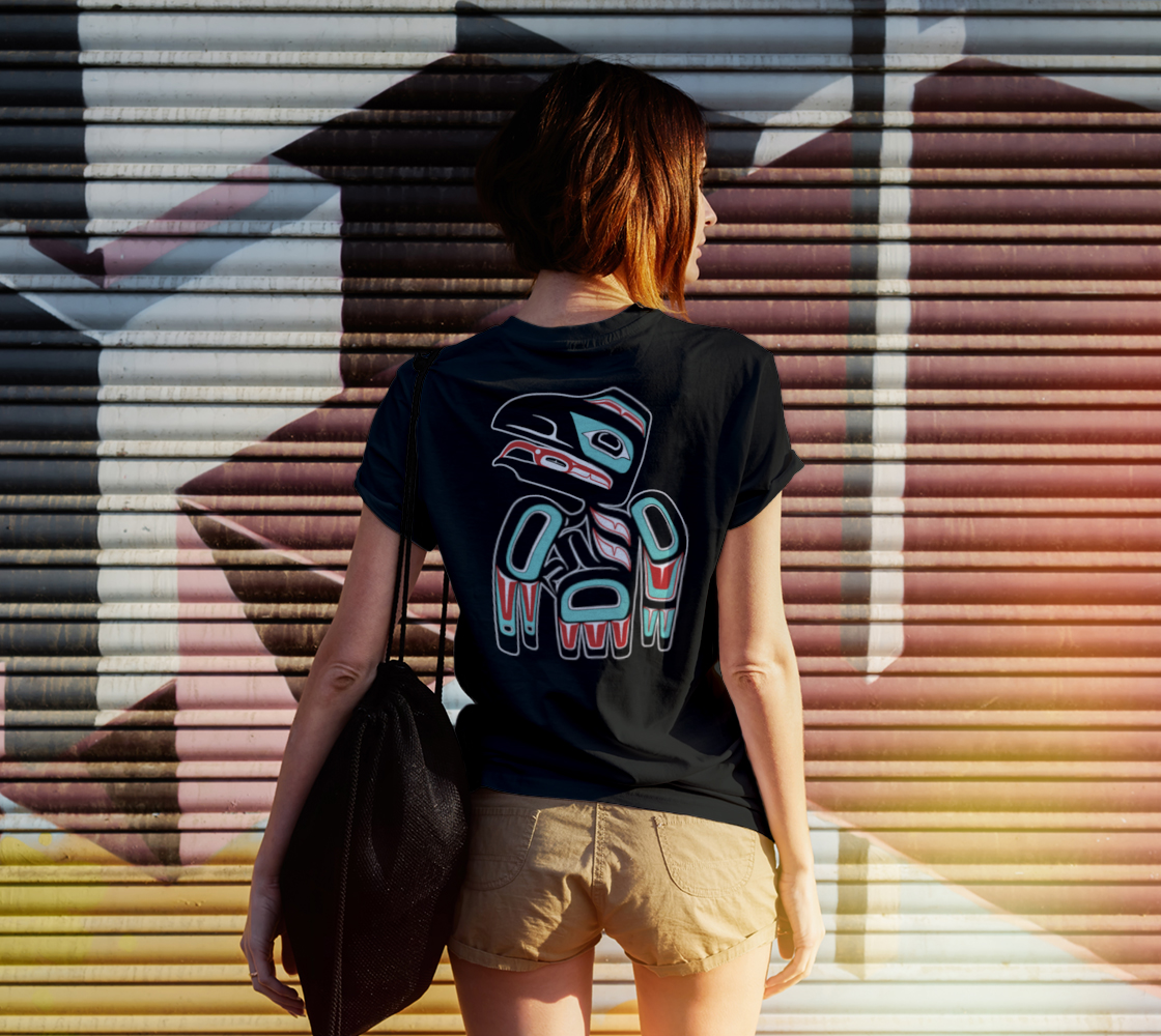 Tee (unisex) - Haida Raven (multifront)