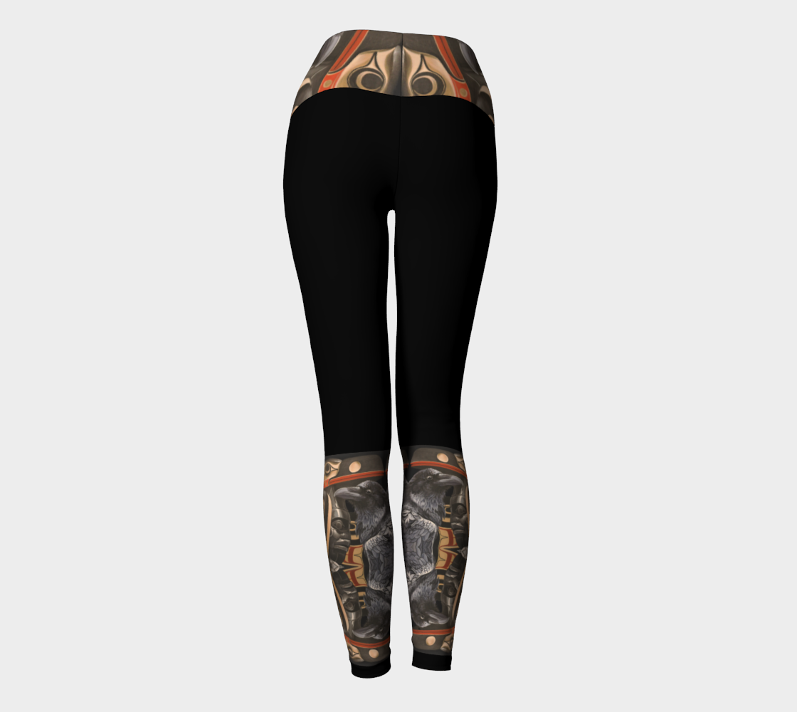 Yoga Leggings - Raven/Hart