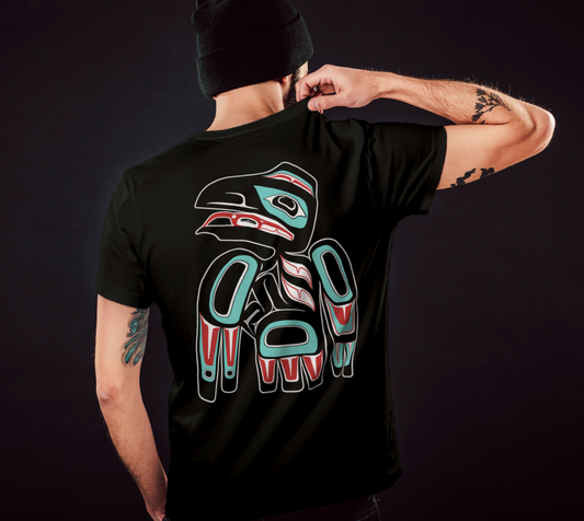 Tee (unisex) - Haida Raven (multifront)