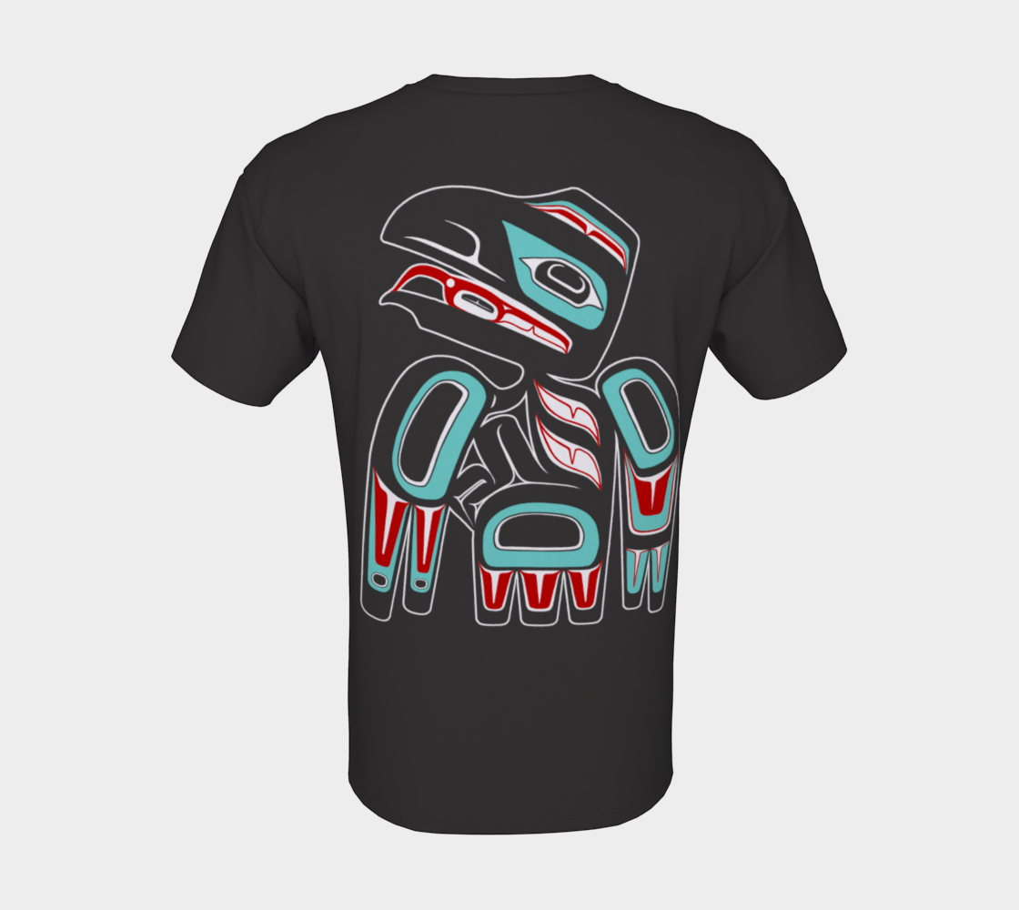 Tee (unisex) - Haida Raven (multifront)