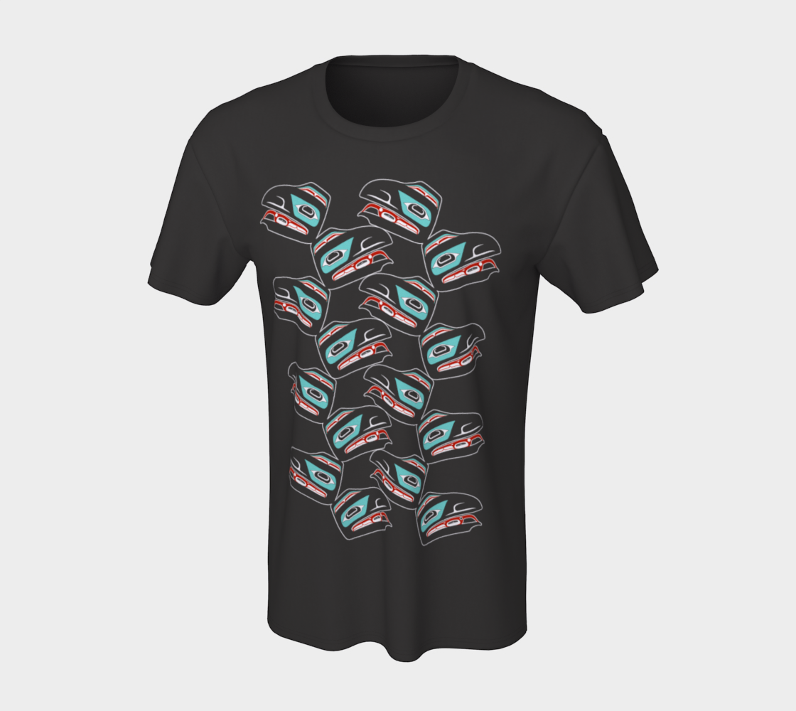 Tee (unisex) - Haida Raven (multifront)