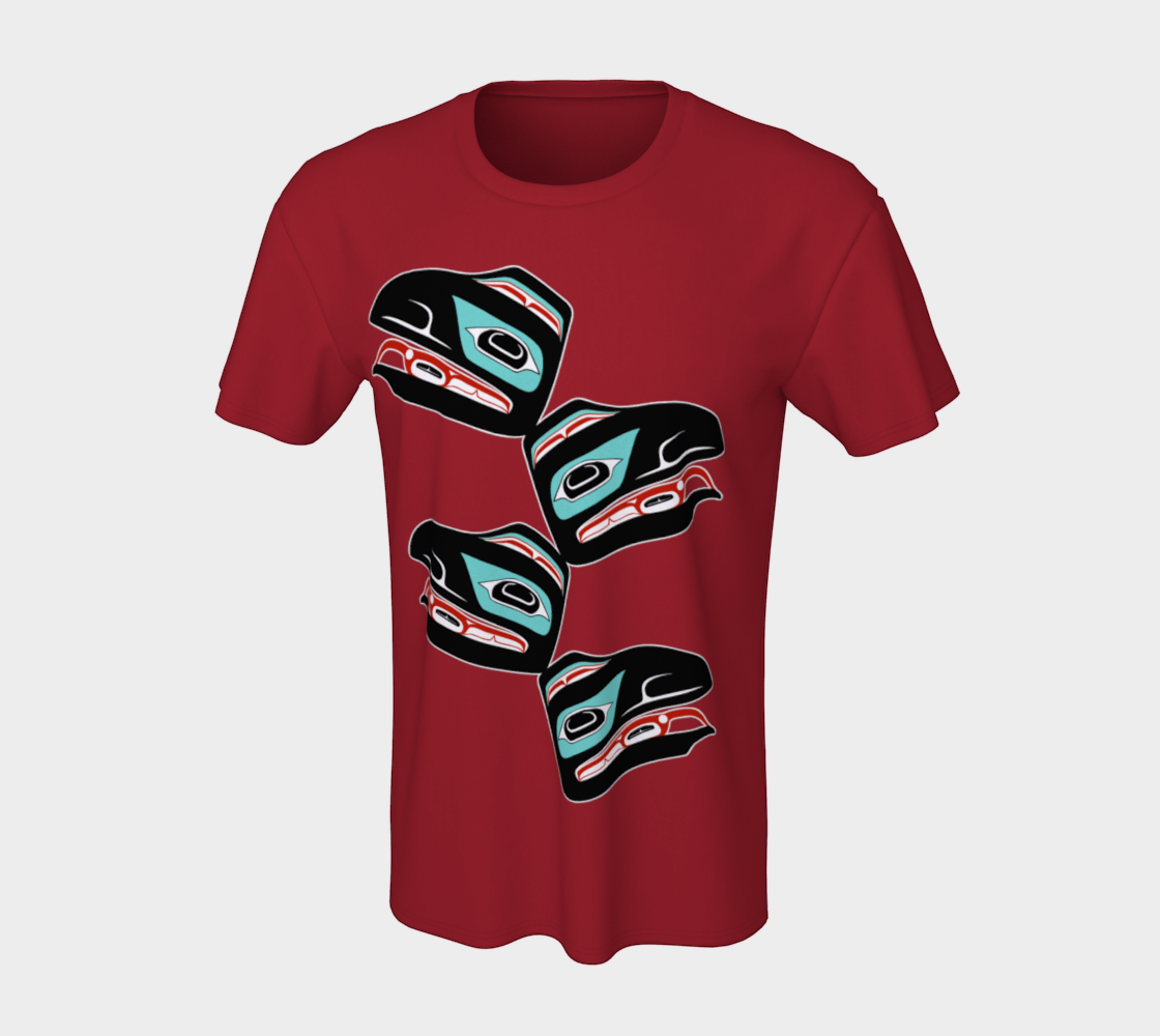 Tee (unisex) - Haida Raven (front/back)