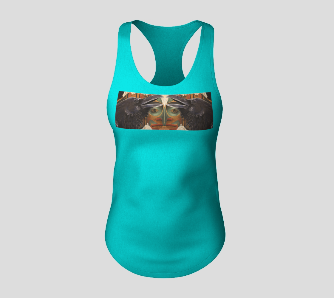 Racerback Tank Top - Raven/Edenshaw