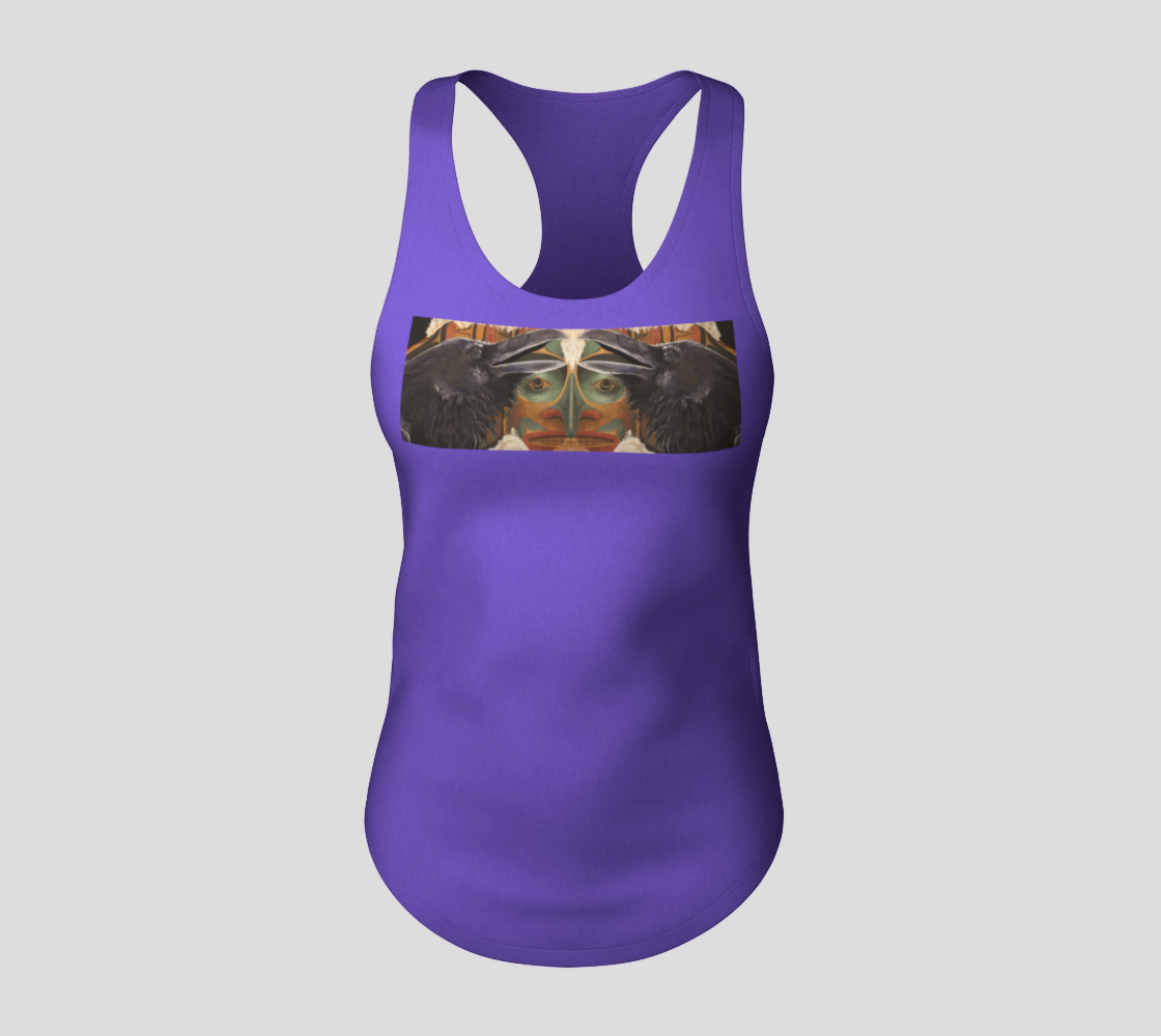 Racerback Tank Top - Raven/Edenshaw