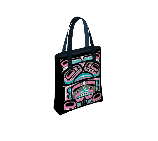 Tote Bag- Haida Box Fig.60  (pink)